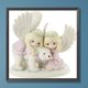 thumbnail image 1 of Cuadros Decorativos 5D bricolaje ronda completa taladro diamante pintura ángel estatua arte decoración (A7216) Wdftyju embutido en tela, 1 of 9