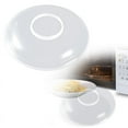 thumbnail image 1 of Microwave Splatter Guard Cover Clear Ventilated Plate Lid For Food Heating And Kitchen Accessories, 1 of 5