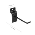 thumbnail image 4 of OULII 10Set Pegboard Hook Metal with Smooth Surface for Home Organization, 4 of 8