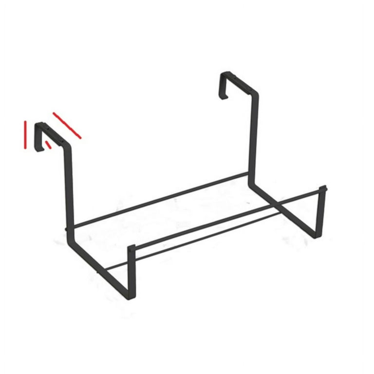 Panacea White Steel 7-1/4 in. H Deck Box Extender Hook Panacea White Steel 7-1/4 in. H Deck Box Extender Hook