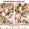 thumbnail image 2 of JERFIT 7.5ft Pre-Lit Snow Flocked Artificial Christmas Tree with 400 Colorful LED Lights, 10 Modes, Easy Setup Hinged Metal Stand, 2 of 9