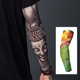 thumbnail image 4 of Mangas de brazo con protección solar y tatuajes falsos, guantes elásticos suaves para ciclismo 1183, 4 of 5