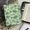 thumbnail image 4 of FOR U DESIGNS Palm Leaf Leather Bible Cover Case Size 2XL Portable Bible Carrying Case with Handle and Strap Bible Book Cover Carrying Case Easy to Clean Bible Bags for Women Organizer Tote, 4 of 7