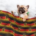 thumbnail image 2 of German Eagle Flag Dog Blanket Soft Warm Flannel Cat Blanket Great Pet Throw for Cats Puppy Small Medium Large Dog, 2 of 7