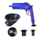 thumbnail image 1 of Bearachild Desatascador de tuberías, herramienta de limpieza de tuberías de presión de aire segura, desagües de suelo de plástico portátiles, émbolo Accesorios de baño Bearachild HA017119-00, 1 of 6