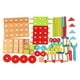 thumbnail image 2 of Bloques de construcción de dibujos animados para niños, inteligencia, rompecabezas de madera, juguetes divertidos, juego Estilo C 68 piezas, 2 of 9