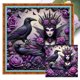 thumbnail image 1 of Kit Punto Cruz Queen Impreso Hilo Algodón Ecológico Bordado 11CT 40x40cm, 1 of 9