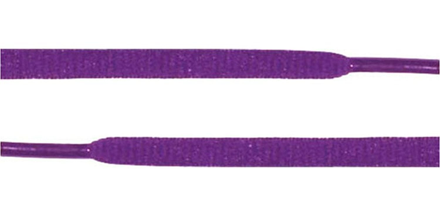 Oval Athletic Shoelaces 1/4" Thick Solid Colors for All Shoes Several