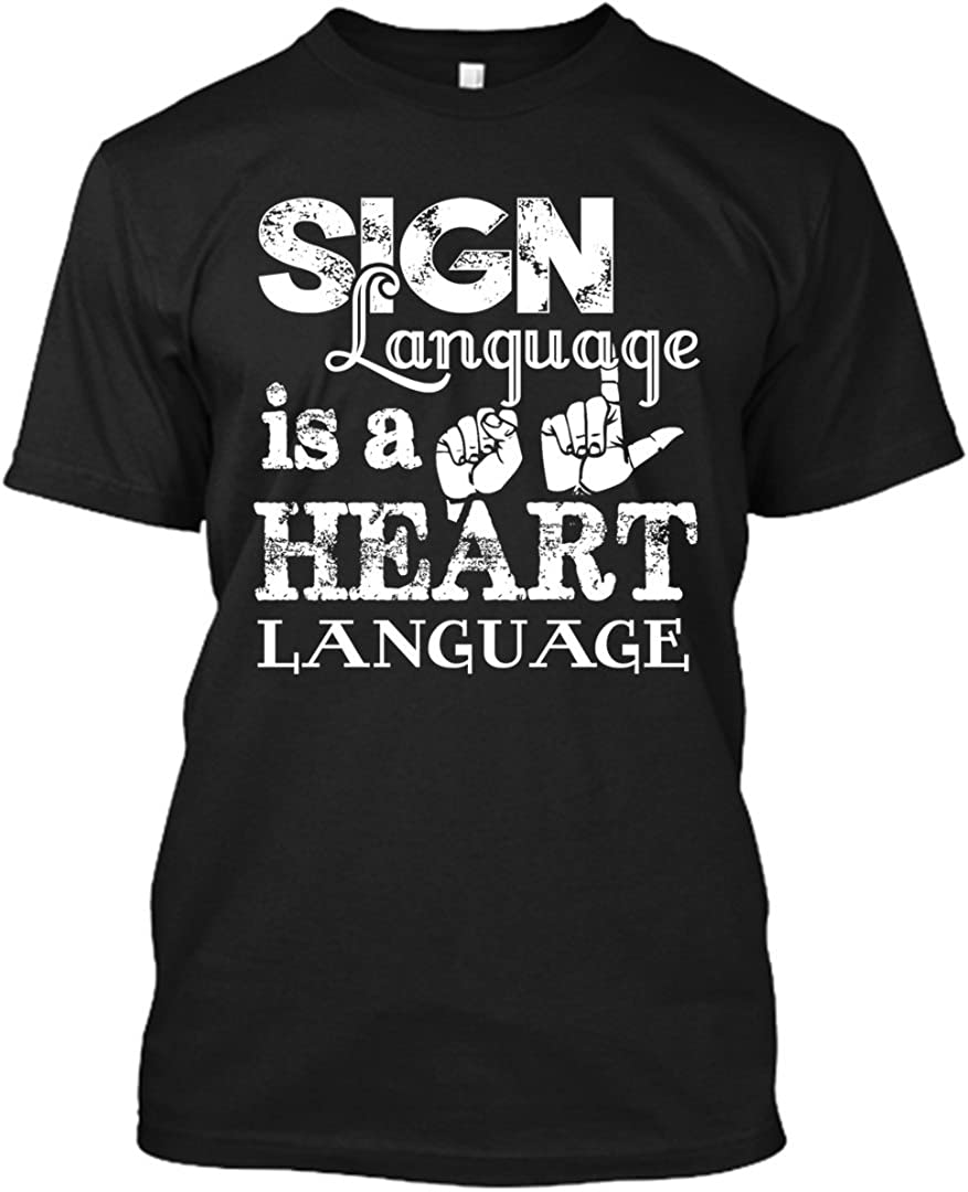 Sign Language Tee Shirt New Sign Language Clothing