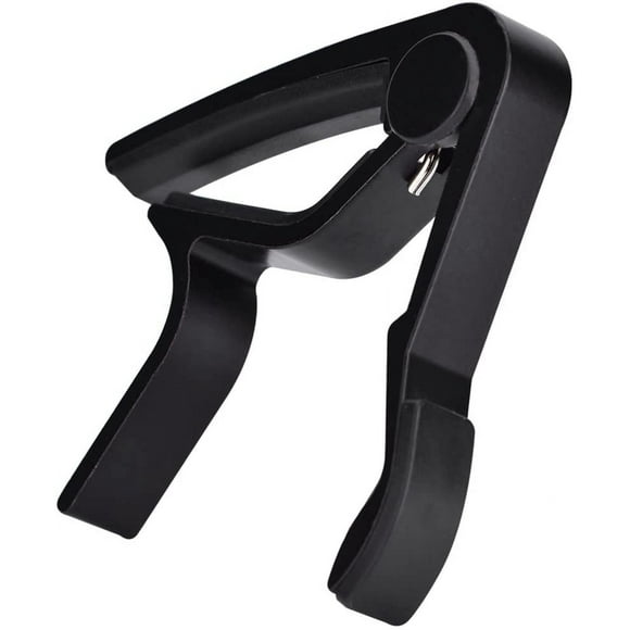 Guitar Trigger Quick Change Portable Quick Change Tune Clamp Handheld Tuner Capo for Folk Acoustic Classic Electric Guitars