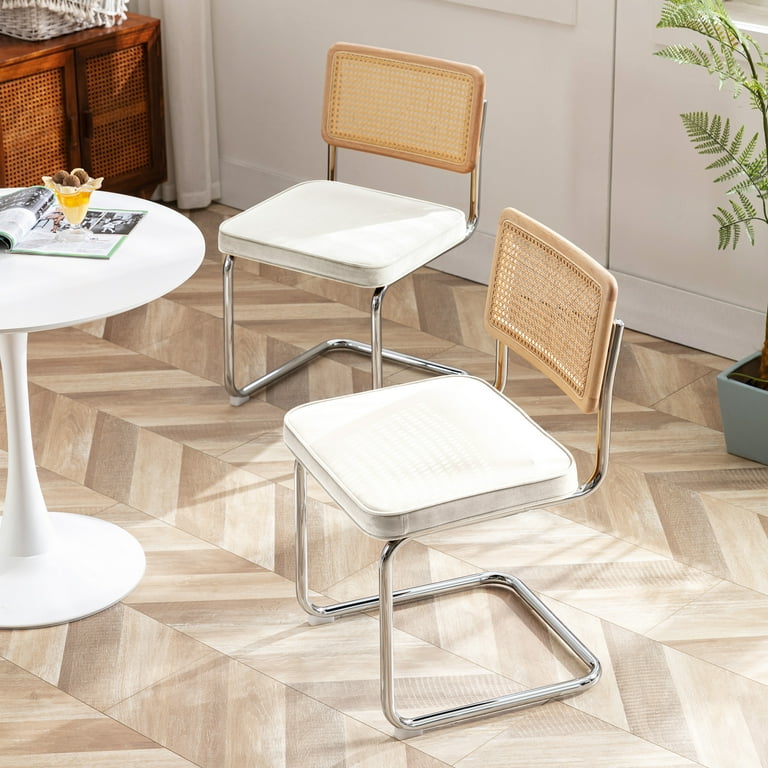 White cantilever dining chairs new arrivals