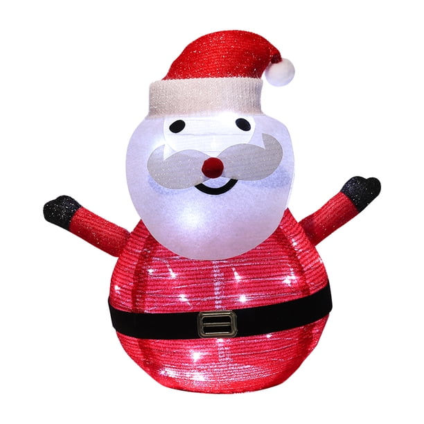 Plegable Iluminada Feliz Navidad Reutilizable Invierno
