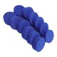 thumbnail image 1 of Rizador De Pelo De Esponja, Herramienta De Peinado, Rizador Azul Sin Calor En Forma De C Para Maquillaje Diario, 1 of 7
