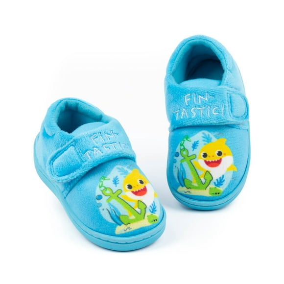 Baby Shark Chaussons Mocassins Bleus pour Garçons