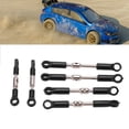 thumbnail image 2 of Aluminium Steering Camber Link Set,RC Tie Link Rods Set for 144001 144002 124018 124019 124017 124016 Remote Control Car, 2 of 9