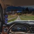 thumbnail image 2 of GlowShift | Gray Triple Gauge Pillar Pod for 3rd Gen 2011-2016 Ford Super Duty 6.7 Powerstroke F-250 & F-350, 2 of 3