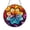 Acrylic 3.5 Inch, variant on Geometric circle suncatcher, colorful stained style window art for creative home decoration