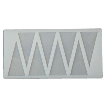 

8 Cavities Triangular Chocolate Moulds Candy Bar Molds Silicone Material Moulds