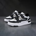 thumbnail image 2 of Boy's Trendy Colour Block Skate Shoes, Comfy Non Slip Thermal Sneakers, Winter, 2 of 5