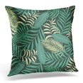 thumbnail image 1 of EREHome Abstract Tropical with Palm Leaves Floral Pattern Bali Pillow Case Pillow Cover 20x20 inch, 1 of 1