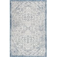 thumbnail image 2 of Rugs.com Outdoor Aztec Collection Rug – 3' x 5' Blue Flatweave Rug Perfect For Living Rooms, Large Dining Rooms, Open Floorplans, 2 of 6