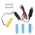thumbnail image 3 of ZPAQI AA Battery USB Power Supply Adapter Cable with Switch Replace 3 AA LR6 Battery, 3 of 15