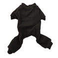 thumbnail image 2 of Dog and Cats Universal Fashionable Pajamas Cozy Pet Clothing Soft Apparel for Sleep Play, Black L, 2 of 3