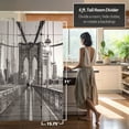thumbnail image 4 of Oriental Furniture 6 ft. Tall New York Scenes Canvas Room Divider - 3 Panel, 4 of 7