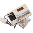 thumbnail image 5 of Wrangler Small Credit Card Holder for Women Slim Card Holder Wallet Womens Ladies Female Wristlet Keychain Wallet, Solid-Tan, 5 of 7
