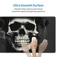 thumbnail image 4 of Naloa Magician Hat Skull Gaming Mouse Pad Large Mouse Mat Long Extended Desk Pad Non-Slip Rubber Mice Pads Stitched Edges Thin Pad (16x29.5 Inch), 4 of 8