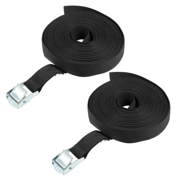 8M x 25mm Lashing Strap Cargo Tie Down Straps Cam Lock Buckle Up to