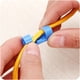 thumbnail image 5 of Abrazadera de fijación para organizador de cables autoadhesiva, abrazadera para organizador de cables de subred, abrazadera de fijación para cable de datos, paquete de 20, 5 of 6