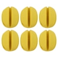 thumbnail image 2 of 6x caña de pescar bola fija Clips para caña de pescar tubo de pesca elástico conectores caña Amarillo, 2 of 8