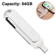 thumbnail image 2 of 360° Rotation Flash Drive Memory Stick USB 3.0 Thumb Drives Phone Photo High Speed Data Storage Drive for Android Phone,iPhone and Tablets, 2 of 9
