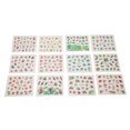 thumbnail image 1 of Calcomanías para decoración de uñas BuyWeek 12 hojas transferencia marcas de agua, 1 of 14