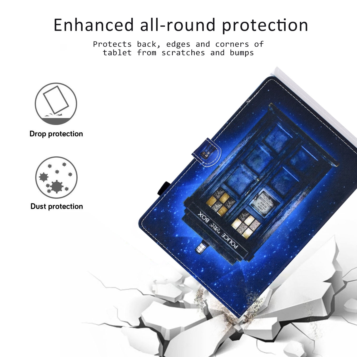 Allytech iPad Air 3 Case 10.5 Inch 2019 iPad Pro 10.5 Case 2017, Slim Folio Kickstand Shell with Pencil Holder Card Pocket Auto Sleep/Wake Cover for Apple iPad 10.5 inch Air 3/iPad Pro 10.5,Station
