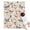 Beige Butterfly Flower, variant on Beige Butterfly Flower Pattern Blanket,Comfortable Soft Flannel Throw Blanket,All Season,Warm Lightweight Blankets for Sofa Bed Couch Living Room Chair,30"x40"