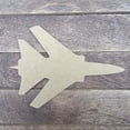 thumbnail image 2 of 7" Fighter Jet, Unfinished MDF Art Shape by Wooden Craft Cutouts, 2 of 2