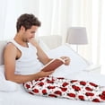 thumbnail image 5 of Vsdgher Ladybug And Heart Mens Pajama Pants Sleep & Lounge Pants, PJ Pants-XX-Large, 5 of 6