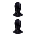 thumbnail image 4 of Greeniant Keep Diving DH-321 3mm Neopreno Dive Cap Hood Hombres Mujeres Head Cover Natación Sombrero Deportes acuáticos Accesorios Silver Line M Linea plateada METRO 2piezas Greeniant CBP188358, 4 of 6