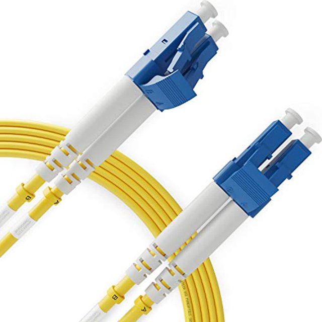 Câble de Patch Fibre LC vers LC Mode Simple Duplex - 10m (32 Pieds) - 9/125 OS1 - Série Beyondtech PureOptics