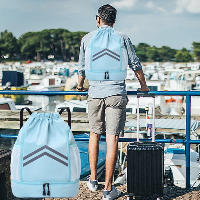 Large Capacity Outdoor Fitness Workout Water Proof Backpack Wholesale Drawstring Leisure Fashion Shoulder Bag