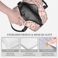 thumbnail image 3 of Naloa Strawberry And Flowers Print Lunch Bag for Women & Men Insulated Lunch Box or Cooler Lunch Tote Bags for Work, Travel, Outdoor, 3 of 5