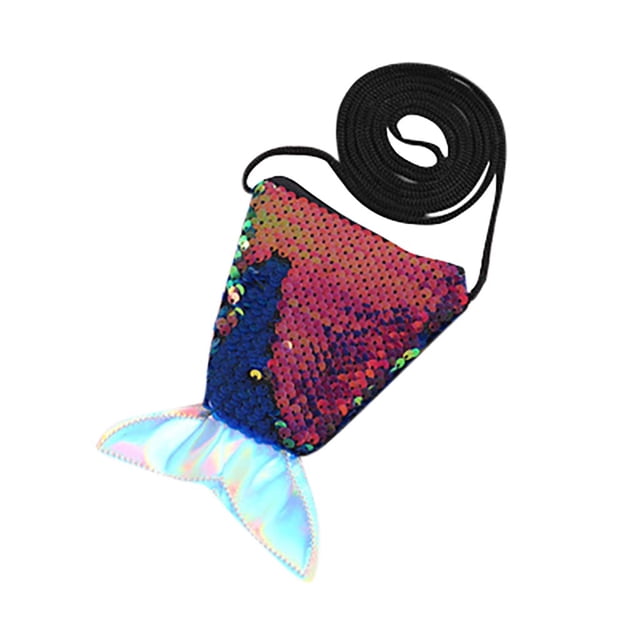 Sequins Children Coin Purses Handbags Zipper Wallets Cute Pouch Key Packet