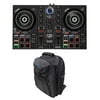Hercules DJ CONTROL INPULSE 200 4-Pad DJ Controller w/Sound Card+Backpack