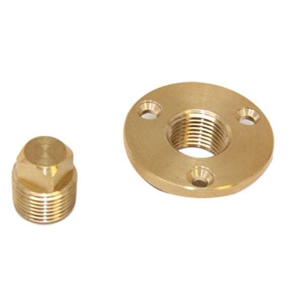 Sea-Dog 520040-1 Bronze Garboard Drain and Plug - 1/2" NPT