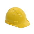 thumbnail image 2 of Interstate Safety 40401 Snap Lock 6 Point Ratchet Suspension Front Brim Hard Hat / Safety Helmet with Cap-Moun t Ear Mu ff Slo, 2 of 5