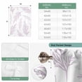 thumbnail image 6 of Pink Purple Tree Branches Balloon Curtains 63 Inch Length for Living Room/Bedroom, Farmhouse Nature Botanical Rod Pocket Privacy Door Curtains Decorative Tie Up Shade for Window 52"x63", 6 of 8