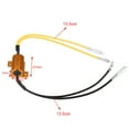 thumbnail image 3 of LHCER LED Resistor, LED Load Resistor Decoder,25W 6.8​ΩJ Motorcycle LED Turn Signal Indicator Light Load Resistor Fix Error Flash Controller, 3 of 8