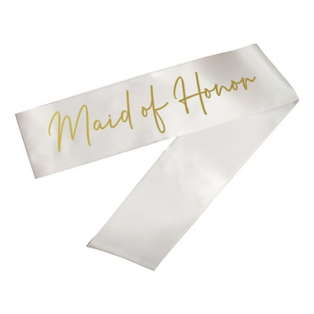 Koyal Wholesale Bachelorette Party Sashes, Maid of Honor